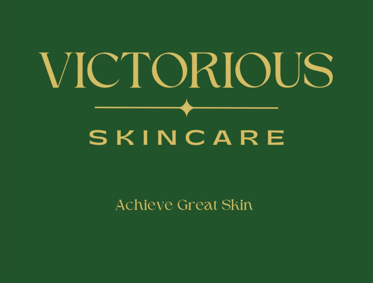 Victorious Skincare – Victorious SkinCare